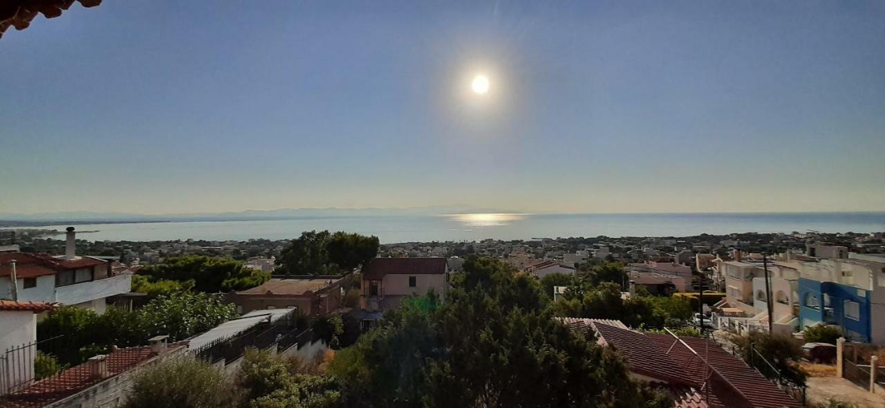 Peris Panoramic Villa Near Athens Airport Paralia  Экстерьер фото