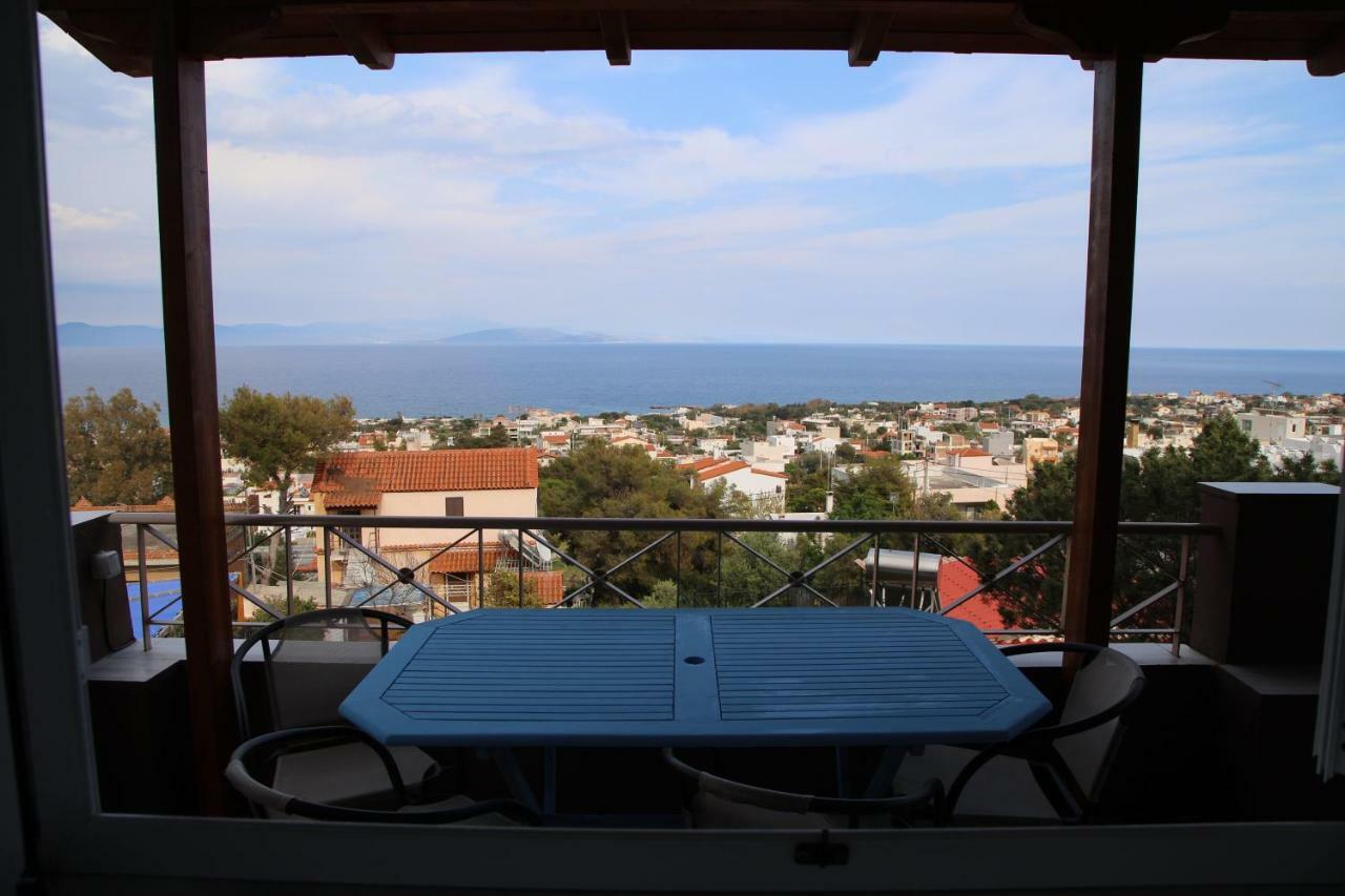 Peris Panoramic Villa Near Athens Airport Paralia  Экстерьер фото